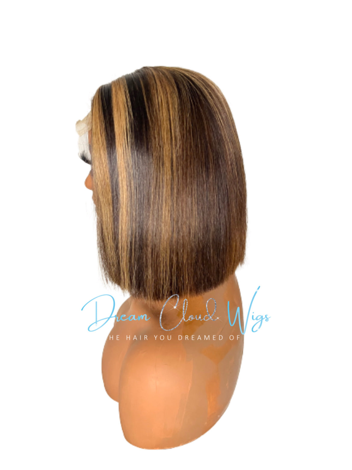 Ready to ship 4x4 Closure Highlighted Wig